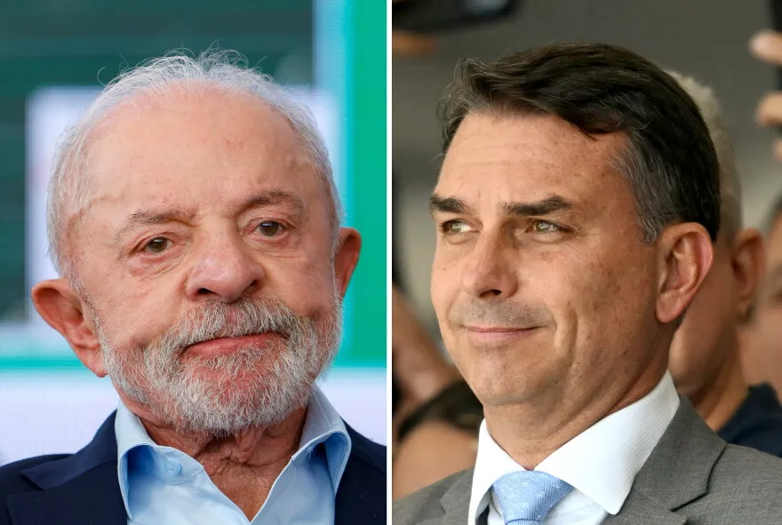 Flávio Bolsonaro Leads Lula in Brazil Presidential Election First Round