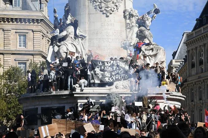 Unprecedented Student Protests Spread Across France